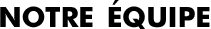Notre �quipe