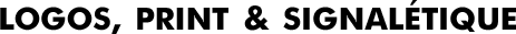 Logos, print & signal�tique