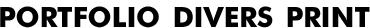 Portfolio divers print