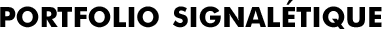 Portfolio signal�tique